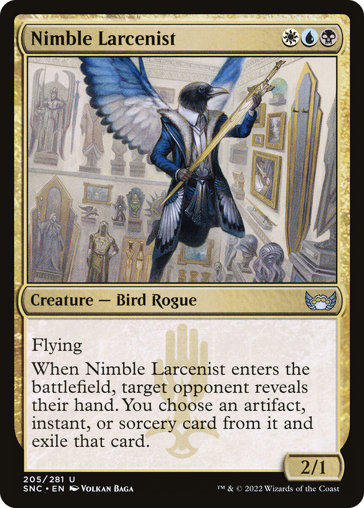 Nimble Larcenist (205) [Streets of New Capenna] foil - Deck Out Gaming