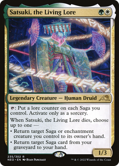 Satsuki, the Living Lore (235) [Kamigawa: Neon Dynasty] - Deck Out Gaming