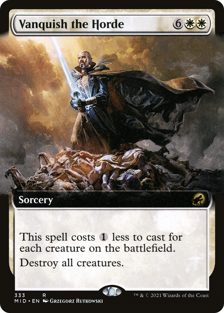 Vanquish the Horde (Extended Art) (333) [Innistrad: Midnight Hunt] - Deck Out Gaming