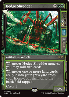 Hedge Shredder (Showcase) (320) [Duskmourn: House of Horror] - Deck Out Gaming