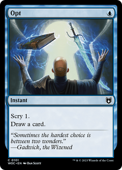 Opt (101) [Wilds of Eldraine Commander] - Deck Out Gaming