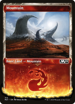 Mountain (Showcase) (312) [Core Set 2021] - Deck Out Gaming