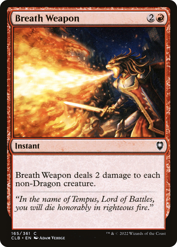 Breath Weapon (165) [Commander Legends: Battle for Baldur's Gate] - Deck Out Gaming