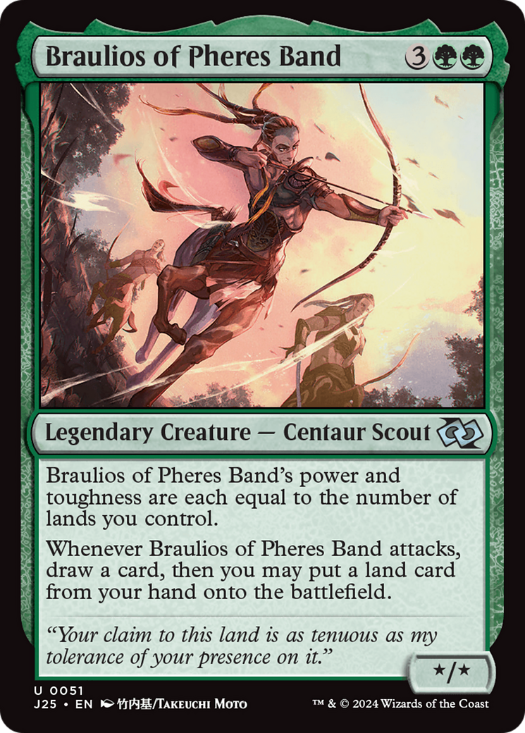 Braulios of Pheres Band (Anime) (51) [Foundations Jumpstart] - Deck Out Gaming