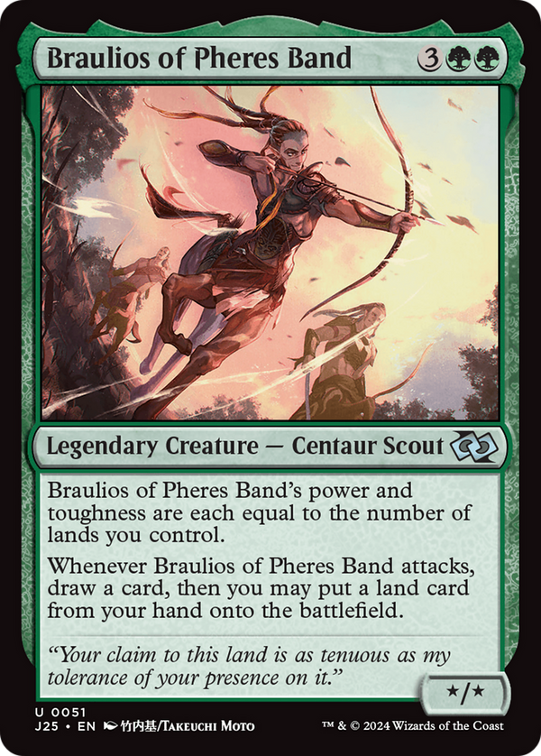 Braulios of Pheres Band (Anime) (51) [Foundations Jumpstart] - Deck Out Gaming