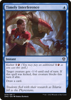 Timely Interference (70) [Dominaria United] foil - Deck Out Gaming