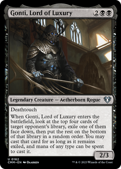 Gonti, Lord of Luxury (162) [Commander Masters] foil - Deck Out Gaming