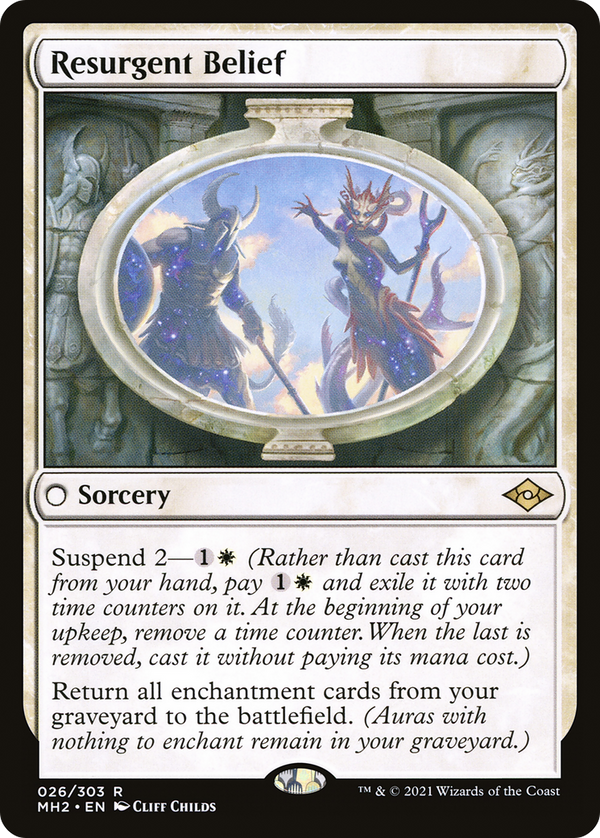 Resurgent Belief (26) [Modern Horizons 2] - Deck Out Gaming