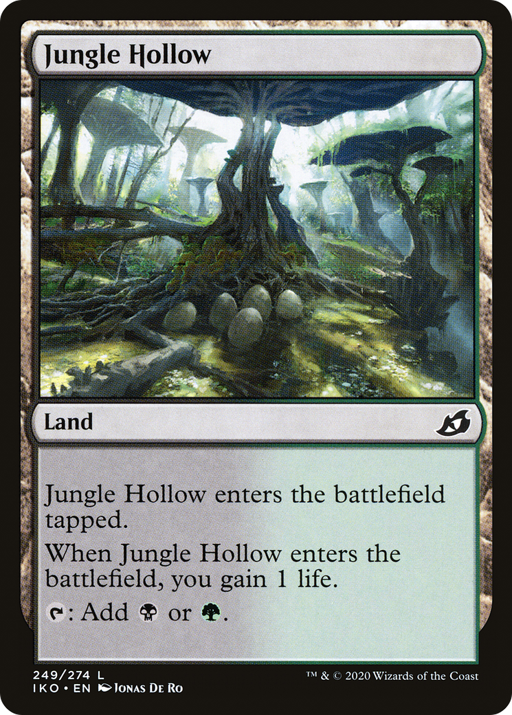 Jungle Hollow (249) [Ikoria: Lair of Behemoths] foil - Deck Out Gaming