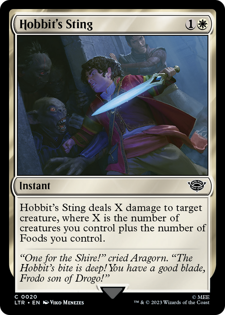 Hobbit's Sting (20) [The Lord of the Rings: Tales of Middle-earth] - Deck Out Gaming