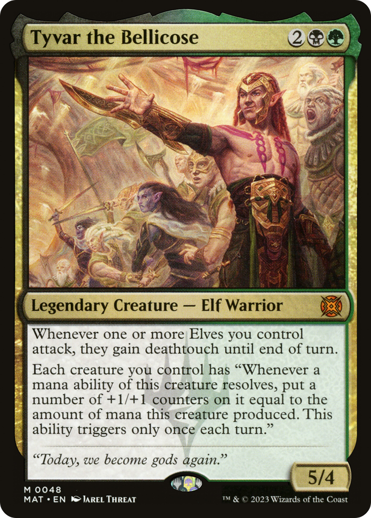 Tyvar the Bellicose (48) [March of the Machine: The Aftermath] foil - Deck Out Gaming