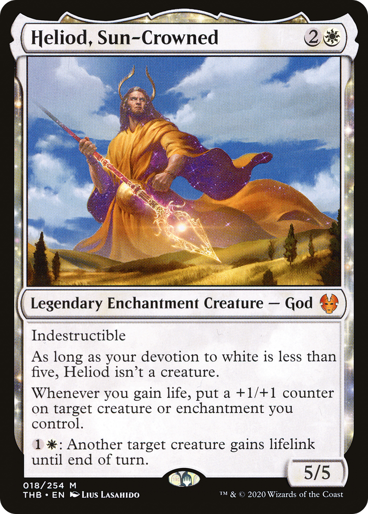Heliod, Sun-Crowned (18) [Theros Beyond Death] - Deck Out Gaming