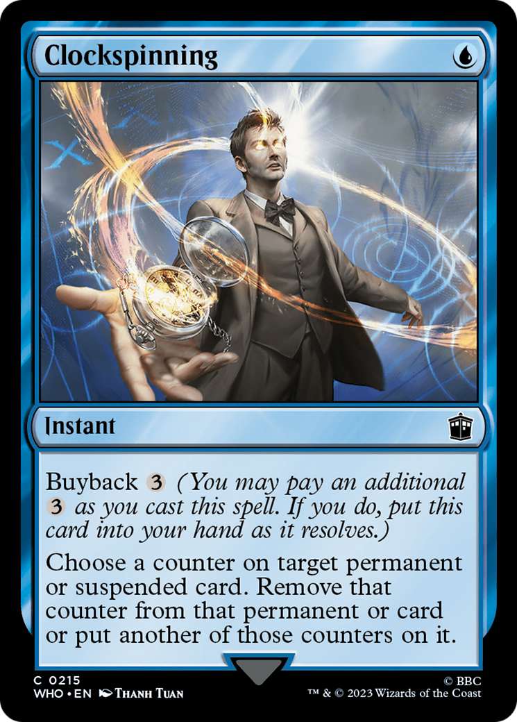 Clockspinning (215) [Doctor Who] - Deck Out Gaming