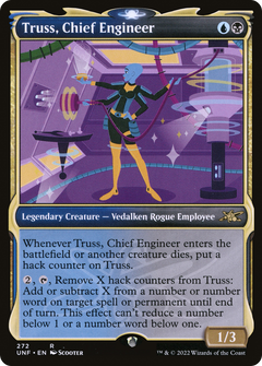 Truss, Chief Engineer (Showcase) (272) [Unfinity] foil - Deck Out Gaming