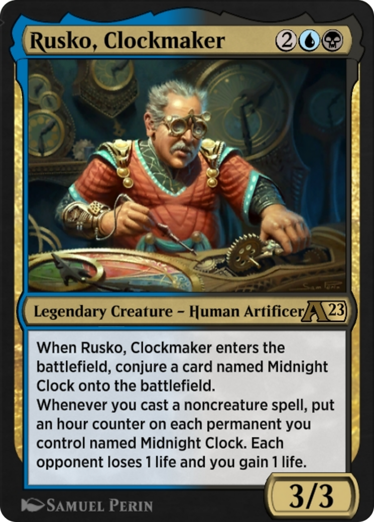 Rusko, Clockmaker (24) [Alchemy: The Brothers' War] - Deck Out Gaming