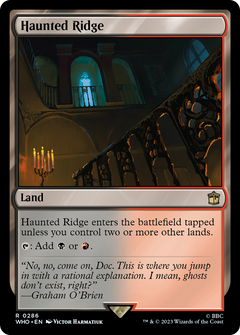 Haunted Ridge (286) [Doctor Who] foil - Deck Out Gaming