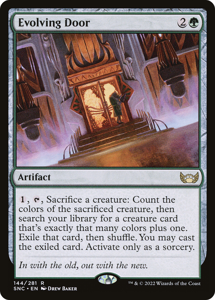 Evolving Door (144) [Streets of New Capenna] - Deck Out Gaming