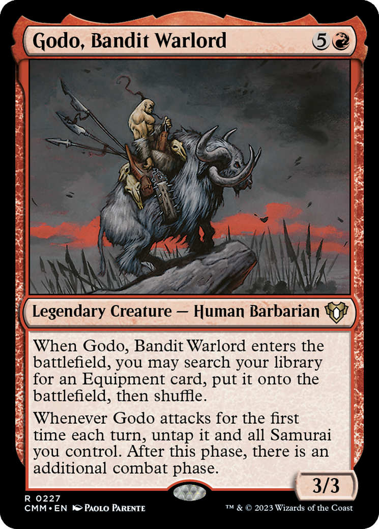 Godo, Bandit Warlord (227) [Commander Masters] - Deck Out Gaming