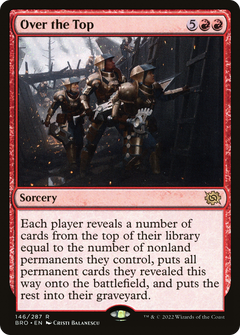 Over the Top (146) [The Brothers' War] - Deck Out Gaming