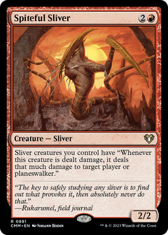 Spiteful Sliver (881) [Commander Masters] - Deck Out Gaming