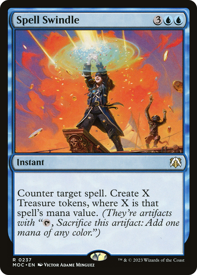 Spell Swindle (237) [March of the Machine Commander] - Deck Out Gaming