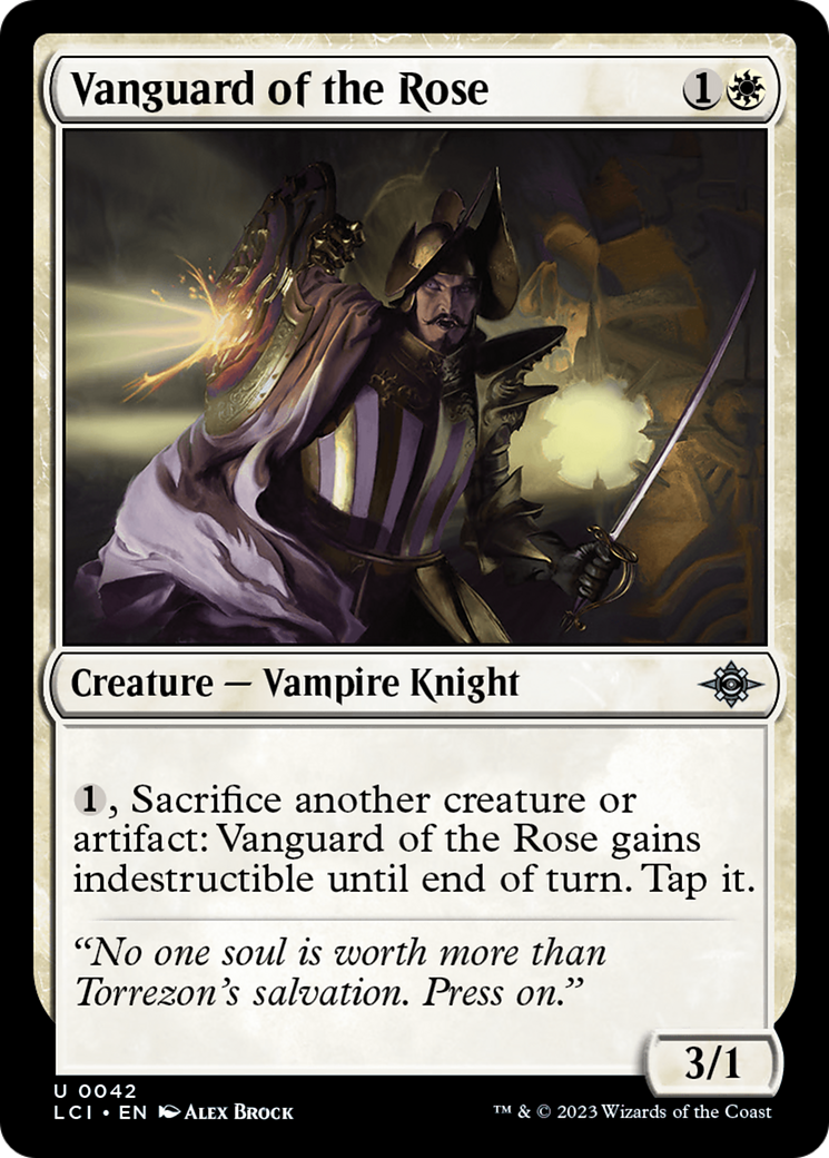Vanguard of the Rose (42) [The Lost Caverns of Ixalan] - Deck Out Gaming