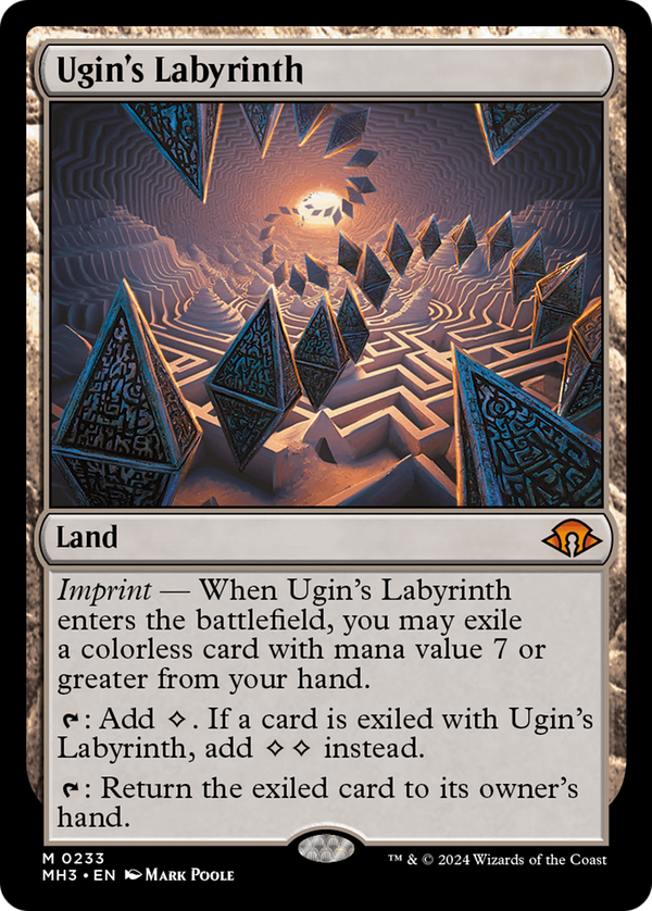 Ugin's Labyrinth (233) [Modern Horizons 3] - Deck Out Gaming