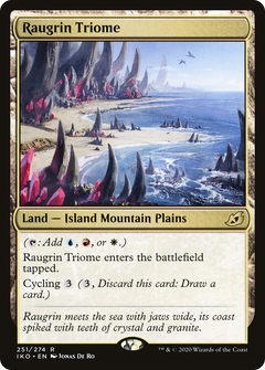 Raugrin Triome (251) [Ikoria: Lair of Behemoths] - Deck Out Gaming