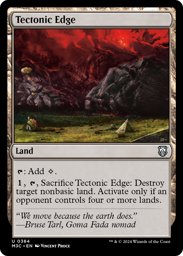 Tectonic Edge (384) [Modern Horizons 3 Commander] - Deck Out Gaming