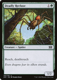 Deadly Recluse (142) [Double Masters 2022] foil - Deck Out Gaming