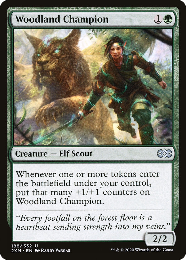 Woodland Champion (188) [Double Masters] - Deck Out Gaming