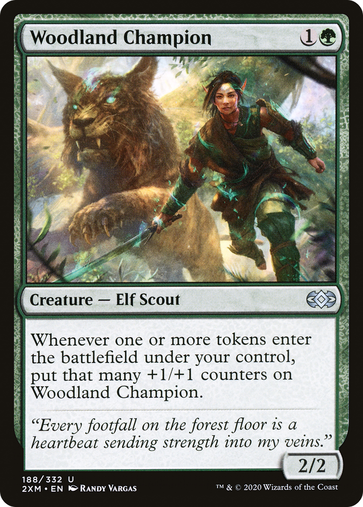 Woodland Champion (188) [Double Masters] - Deck Out Gaming