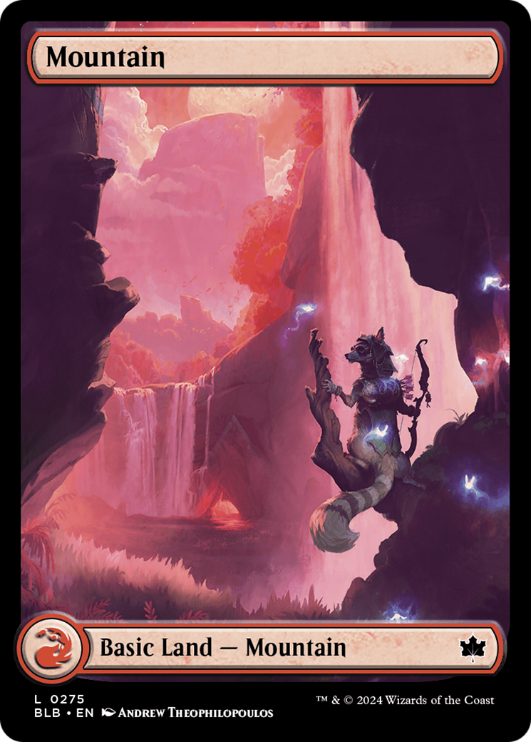 Mountain (0275) (275) [Bloomburrow] foil - Deck Out Gaming