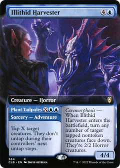 Illithid Harvester (Extended Art) (564) [Commander Legends: Battle for Baldur's Gate] - Deck Out Gaming