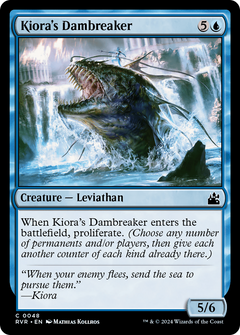 Kiora's Dambreaker (48) [Ravnica Remastered] - Deck Out Gaming