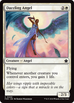 Dazzling Angel (9) [Foundations] foil - Deck Out Gaming
