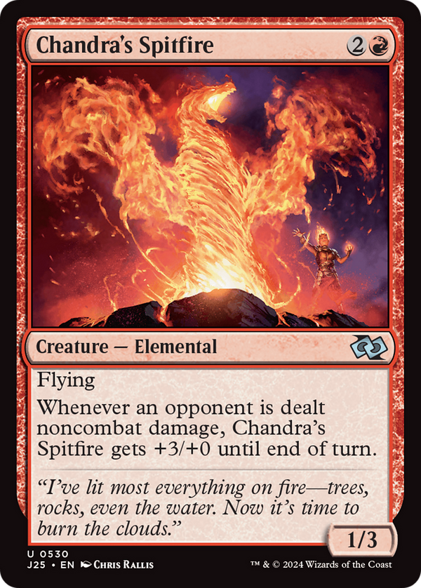 Chandra's Spitfire (530) [Foundations Jumpstart] - Deck Out Gaming