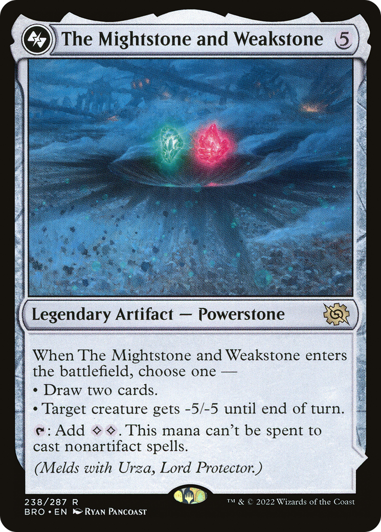 The Mightstone and Weakstone (238) [The Brothers' War] - Deck Out Gaming