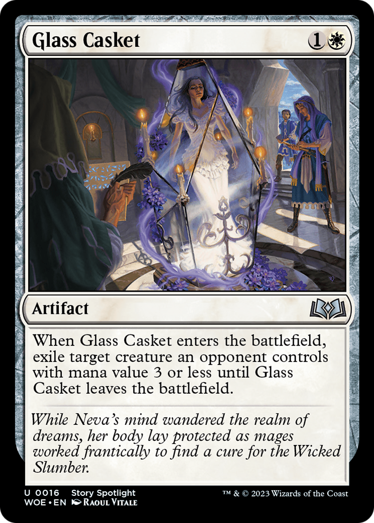 Glass Casket (16) [Wilds of Eldraine] foil - Deck Out Gaming