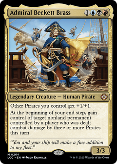 Admiral Beckett Brass (264) [The Lost Caverns of Ixalan Commander] - Deck Out Gaming