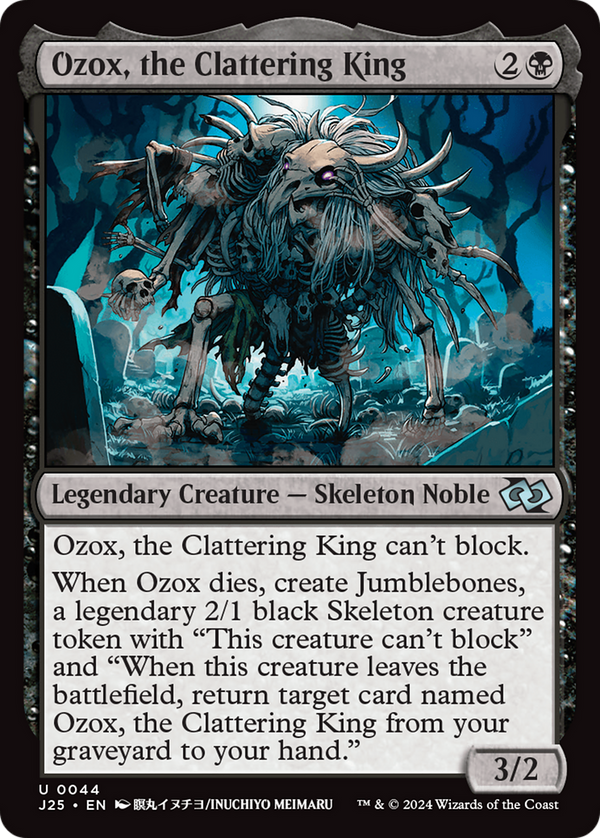Ozox, the Clattering King (Anime) (44) [Foundations Jumpstart] - Deck Out Gaming