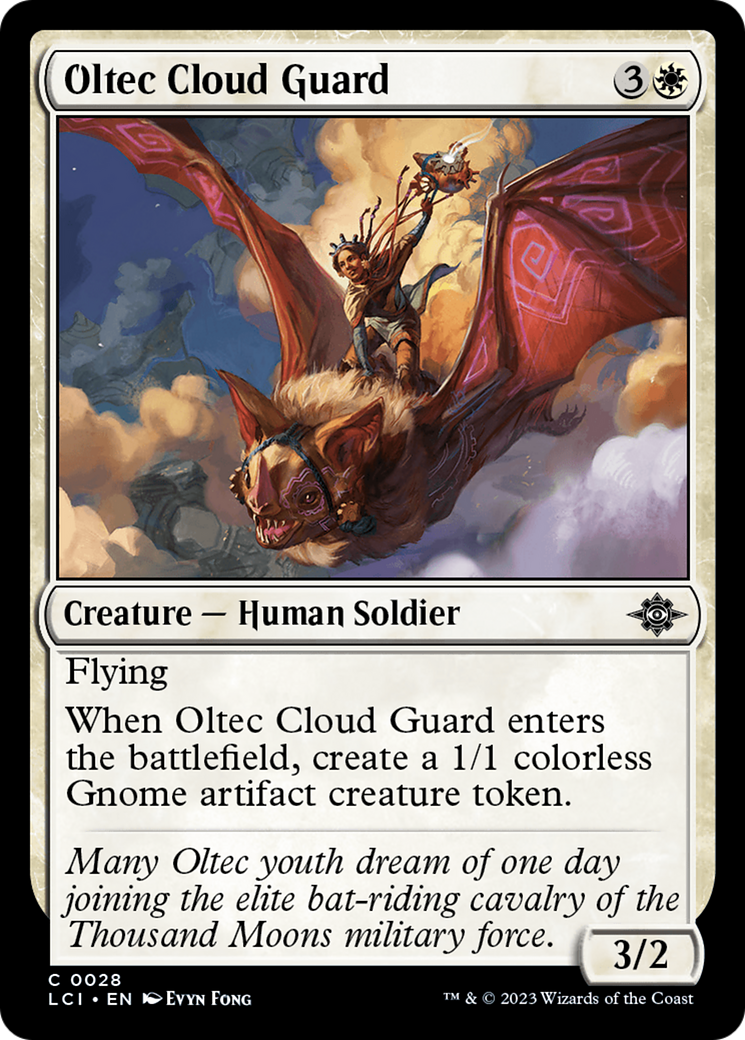 Oltec Cloud Guard (28) [The Lost Caverns of Ixalan] foil - Deck Out Gaming