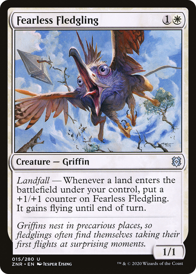 Fearless Fledgling (15) [Zendikar Rising] - Deck Out Gaming
