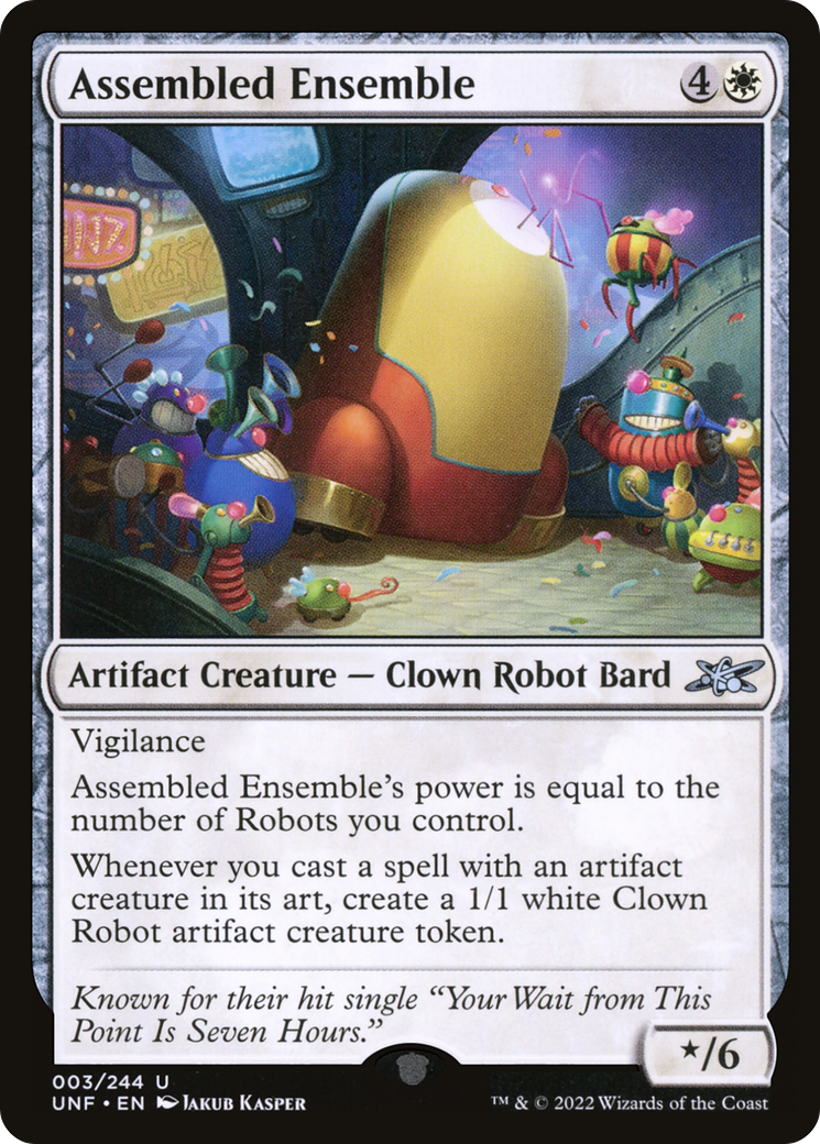 Assembled Ensemble (3) [Unfinity] foil - Deck Out Gaming