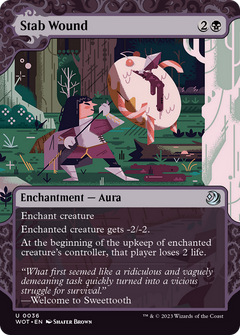 Stab Wound (36) [Wilds of Eldraine: Enchanting Tales] - Deck Out Gaming