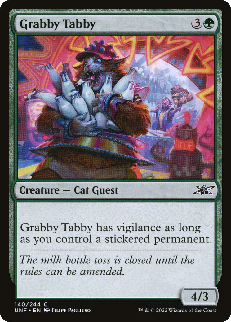 Grabby Tabby (140) [Unfinity] - Deck Out Gaming