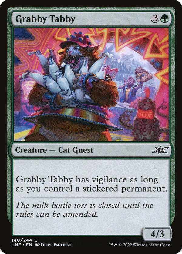 Grabby Tabby (140) [Unfinity] - Deck Out Gaming