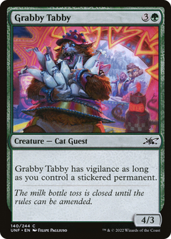Grabby Tabby (140) [Unfinity] foil - Deck Out Gaming