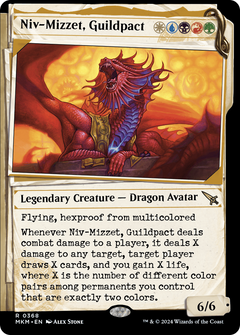 Niv-Mizzet, Guildpact (Showcase) (368) (368) [Murders at Karlov Manor] foil - Deck Out Gaming