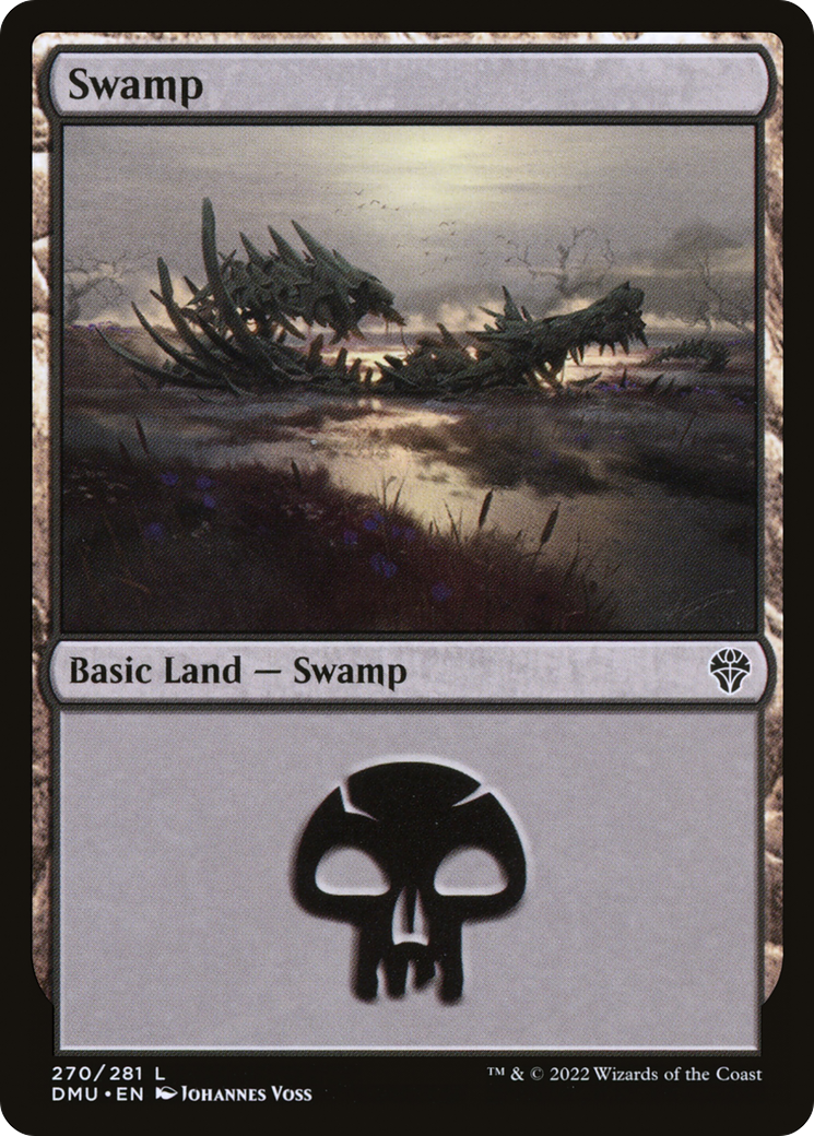 Swamp (270) (270) [Dominaria United] foil - Deck Out Gaming